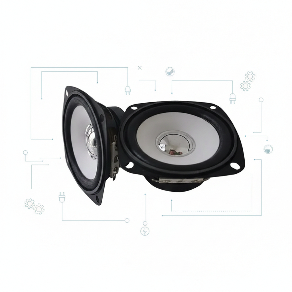 Speaker 3 inch Midbass 2ohm/4 ohm 5 Watt