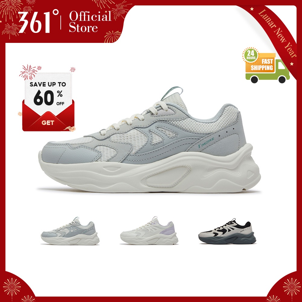 361 Degrees Cambrian 4.0 Sepatu sneakers wanita | Sepatu casual | Sepatu olahraga 682526777