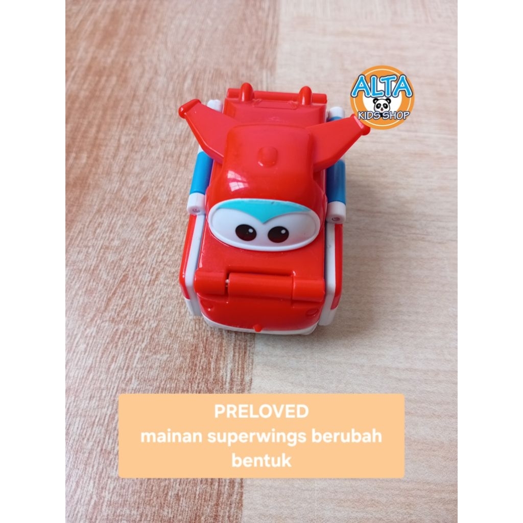PRELOVED Mainan Superwings bisa berubah bentuk