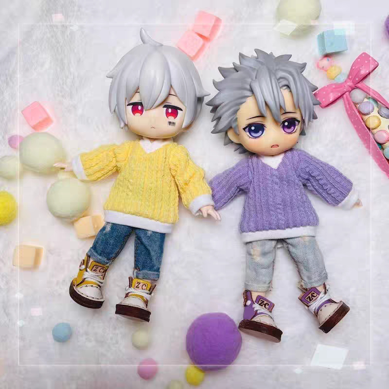 Nendoroid doll Shirt - YMY DOD doll - Two tone sweater