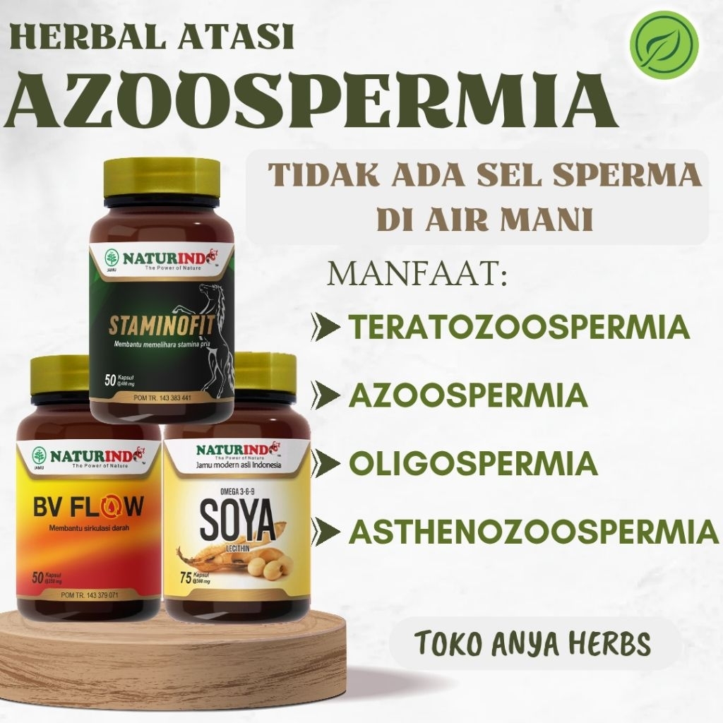 Obat Herbal Bantu Atasi Kesuburan Pria Oligospermia Asthenozoospermia Azoospermia Teratozoospermia