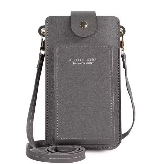 KOOKY  - Tas HP Selempang Transparan Multifungsi Wanita Tas Dompet Panjang