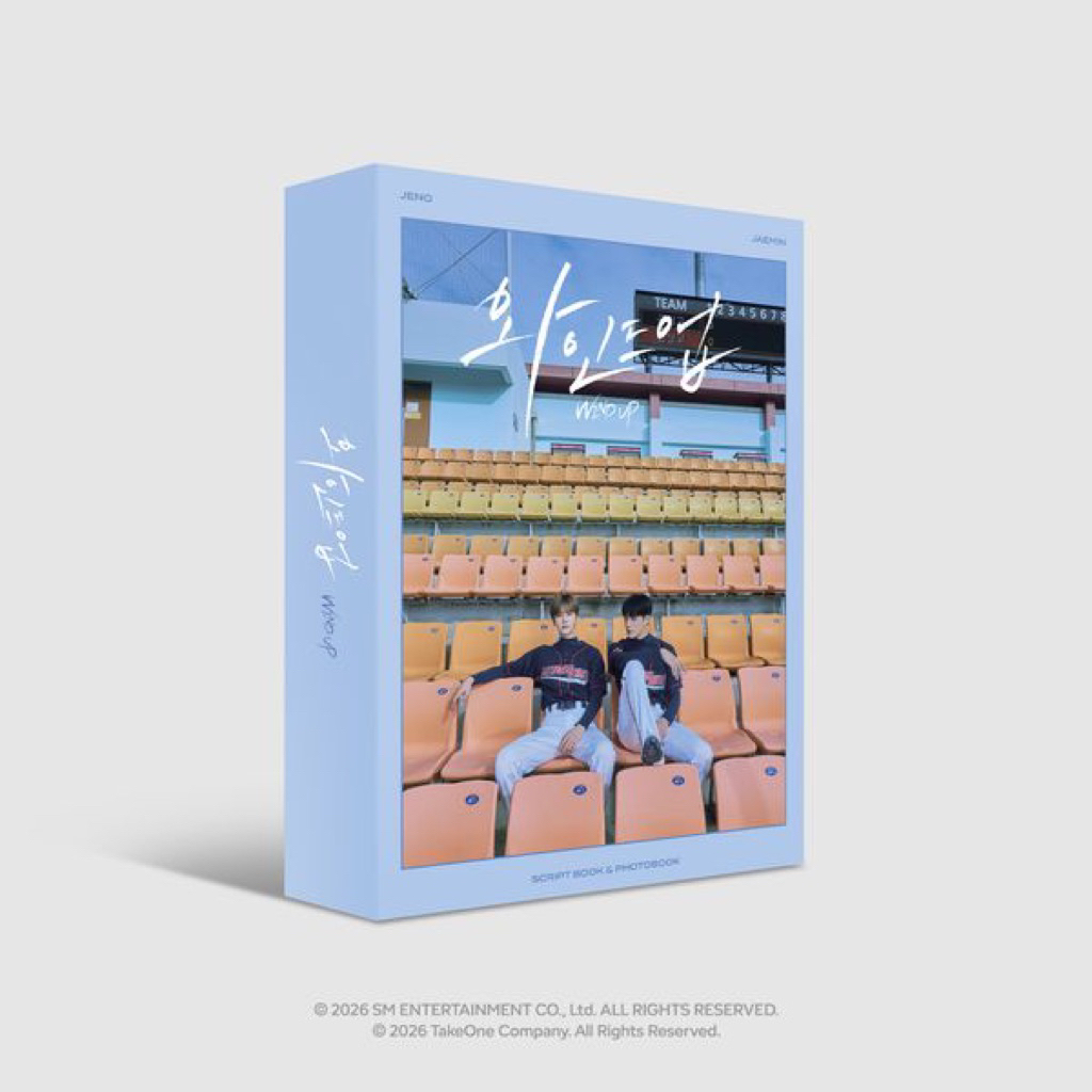 [PRE ORDER] MD PHOTOBOOK & SCRIPT BOOK SET WIND UP DRAMA JENO JAEMIN NCT DREAM OFFICIAL MURAH