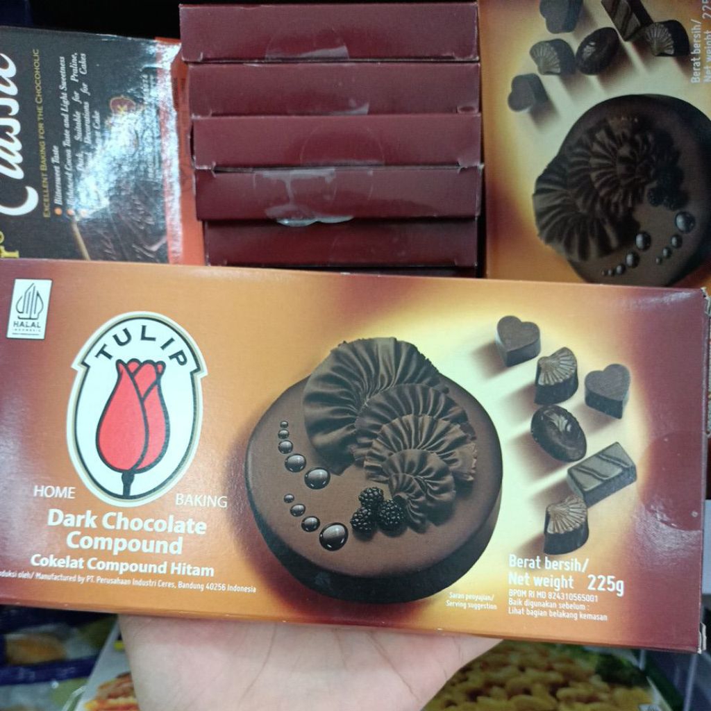 Coklat Batang Tulip 225gr (Kotak kecil)