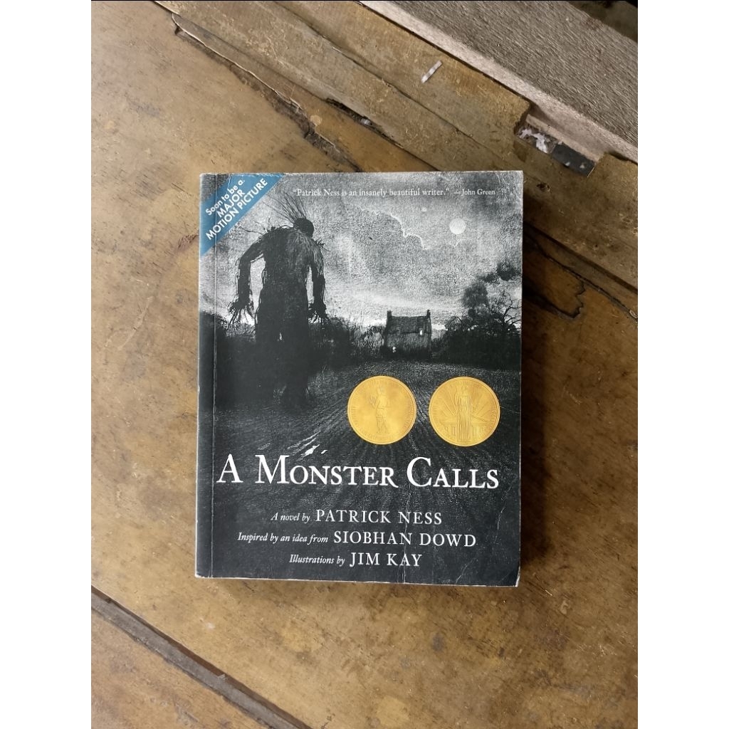 Buku Novel Import A Monster Calls - Patrick Ness