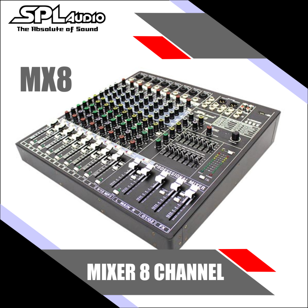 Mixer SPL Audio MX-8 Original 8ch Stereo