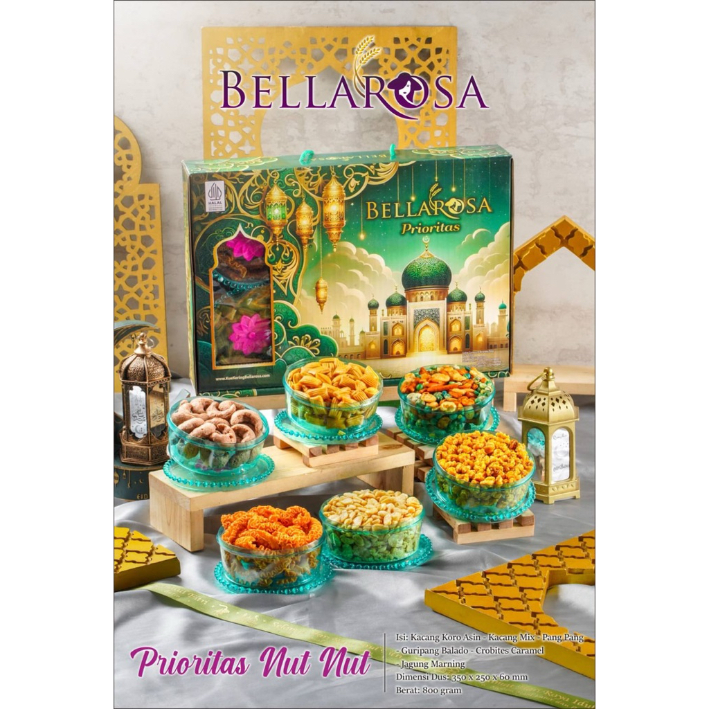 Bellarosa prioritas nut nut - bellarosa kacang - aneka kacang lebaran - bellarosa kacang