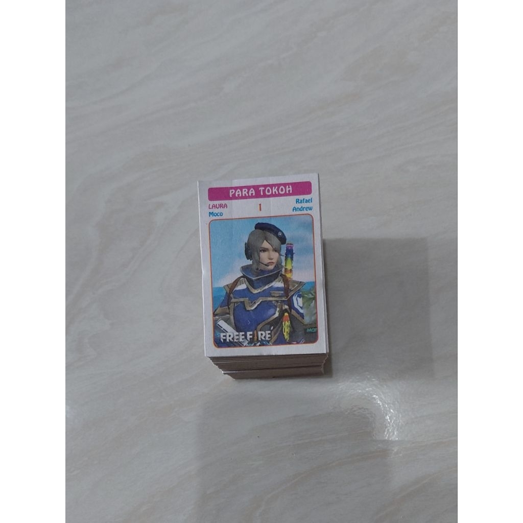 kartu kwartet /kartu tepok isi 320