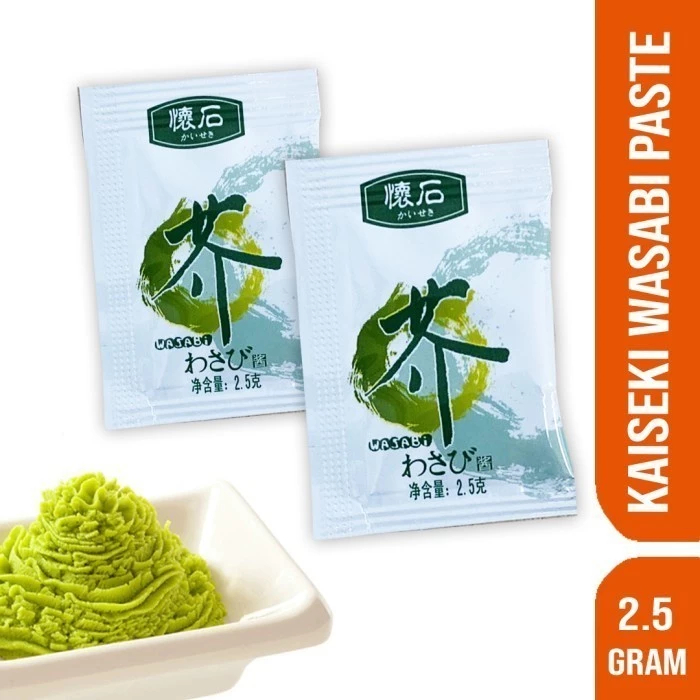 WASABI SACHET 500 PCS | HALAL MUI | PASTA WASABI PRAKTIS | PELENGKAP SUSHI