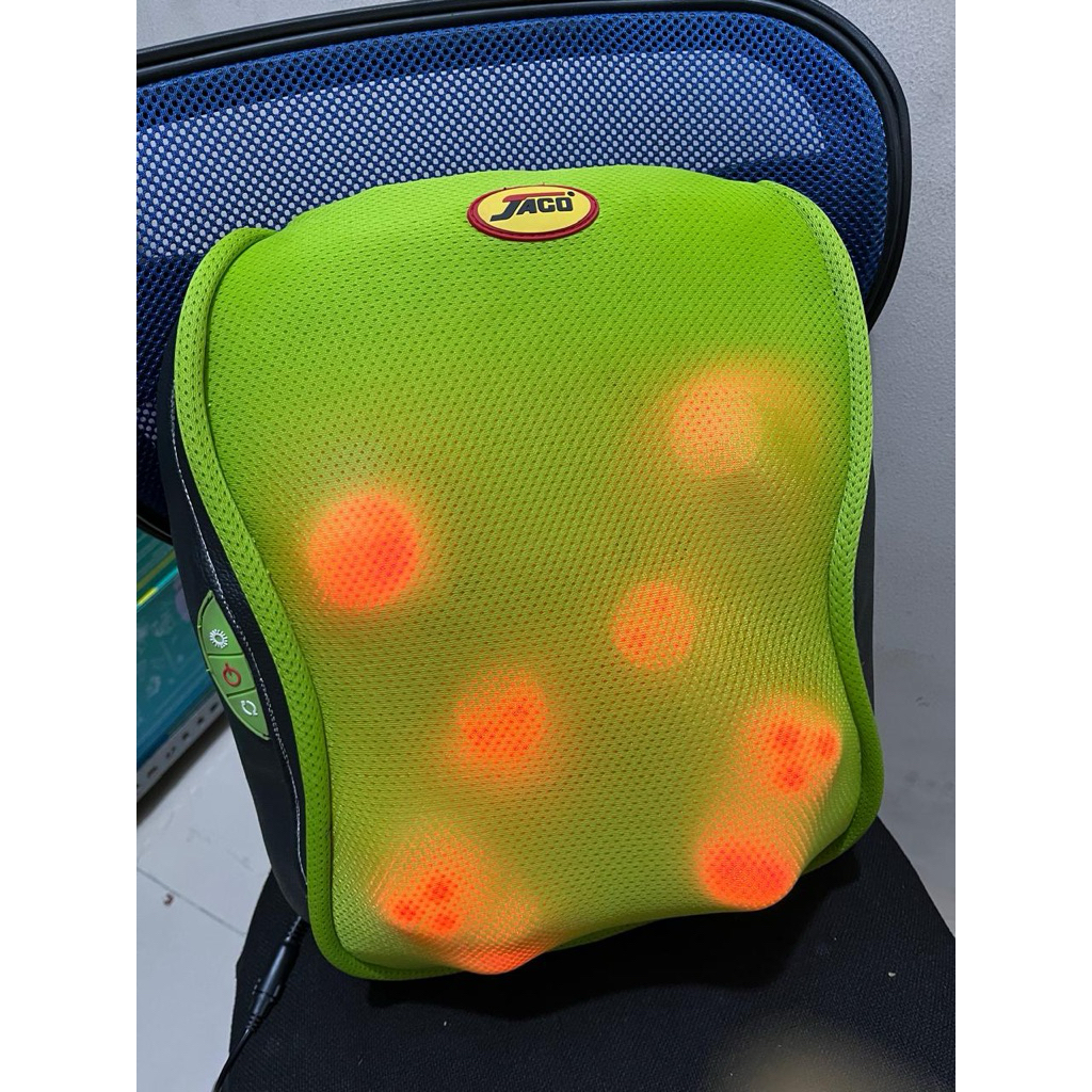 Bantal Pijat Shiatsu / Kursi Pijat Portable Inframerah