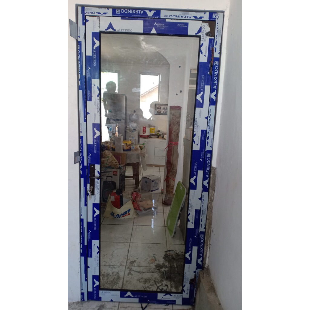 Pintu kaca alumunium Alexindo ANTI KARAT DAN ANTI LAPUK, Pintu utama , Pintu kamar tidur