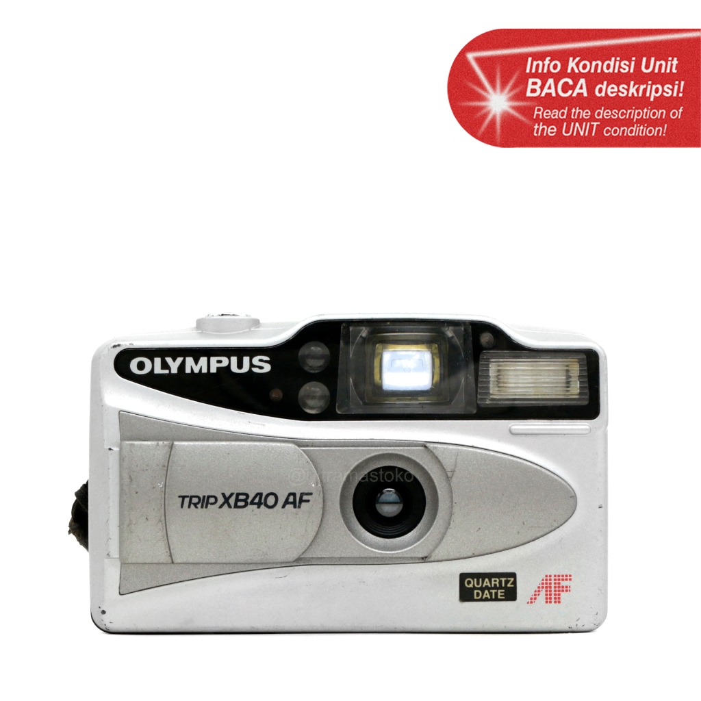 Kamera Film Analog OLYMPUS TRIP XB40 AF - Point & Shoot 35mm Fokus Otomatis AF Gulung Otomatis