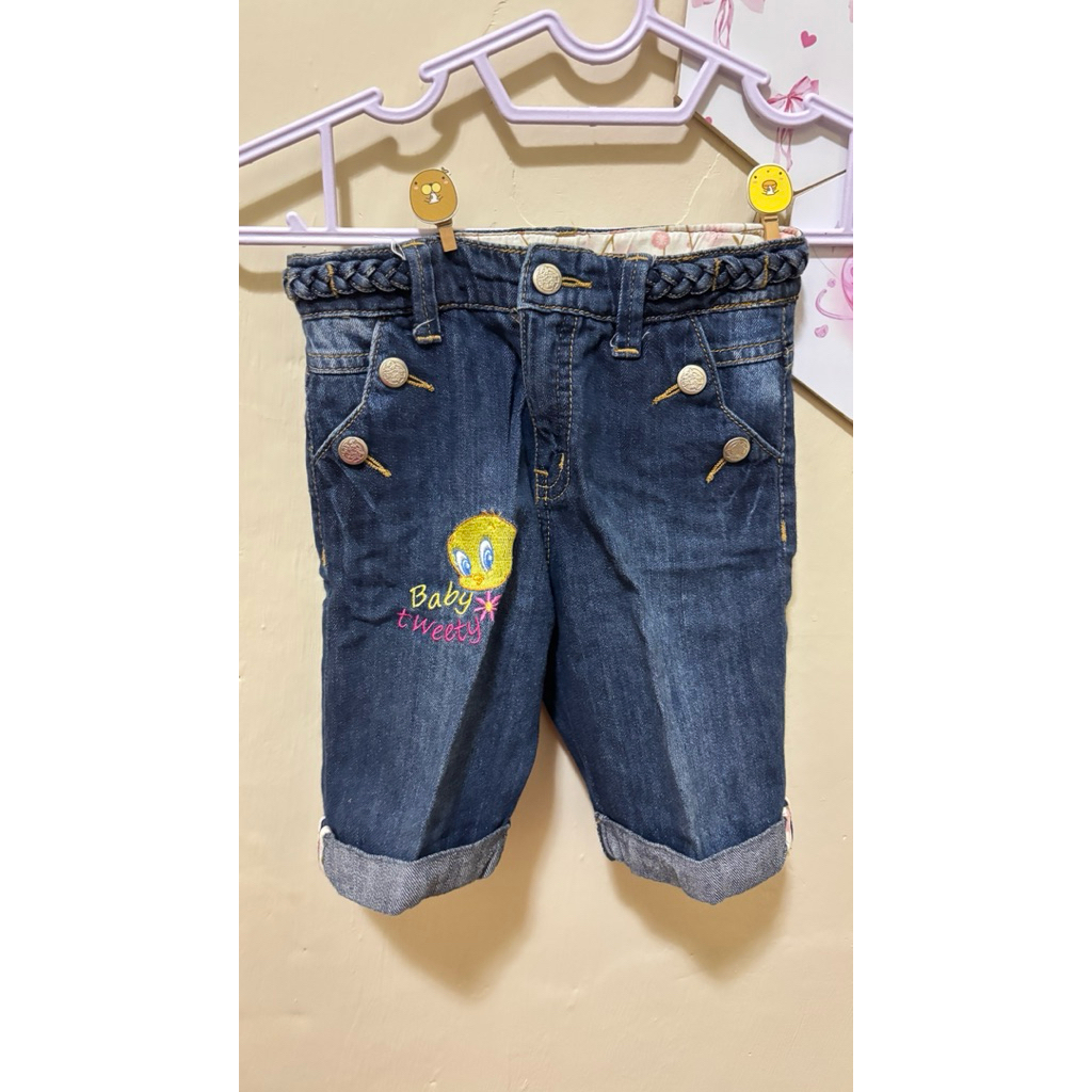 CELANA JEANS ANAK PEREMPUAN PRELOVED BABY Looney tunes