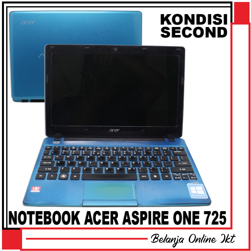 Laptop Notebook Acer Aspire One 725 SECOND