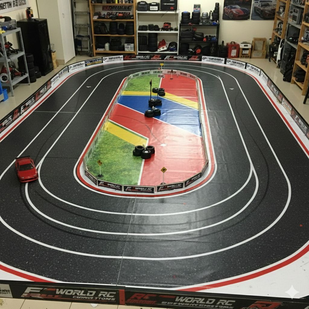 LINTASAN RC DRIFT SKALA 1/64