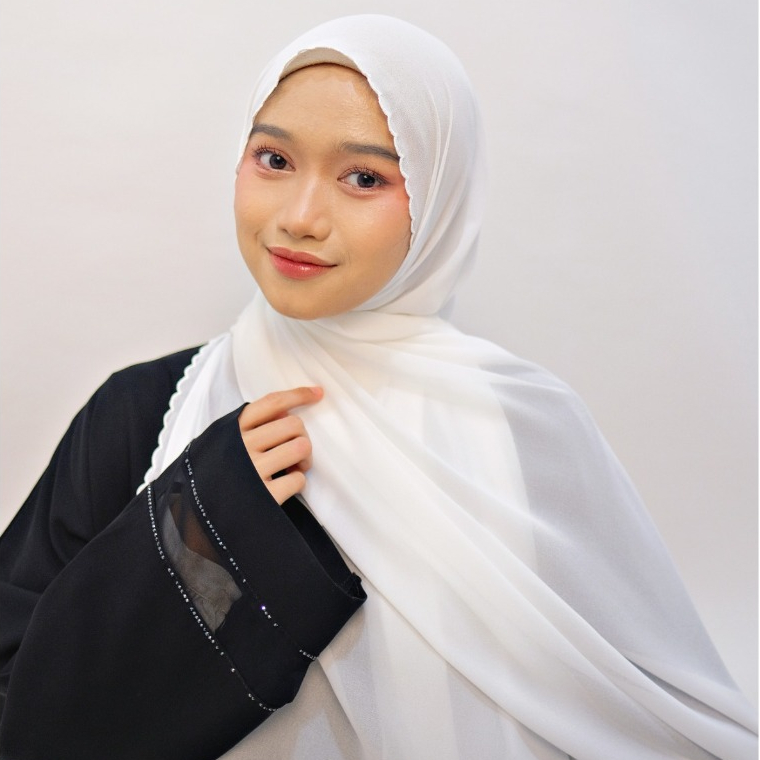 Pashmina Airish Embroidery Asra Hijab