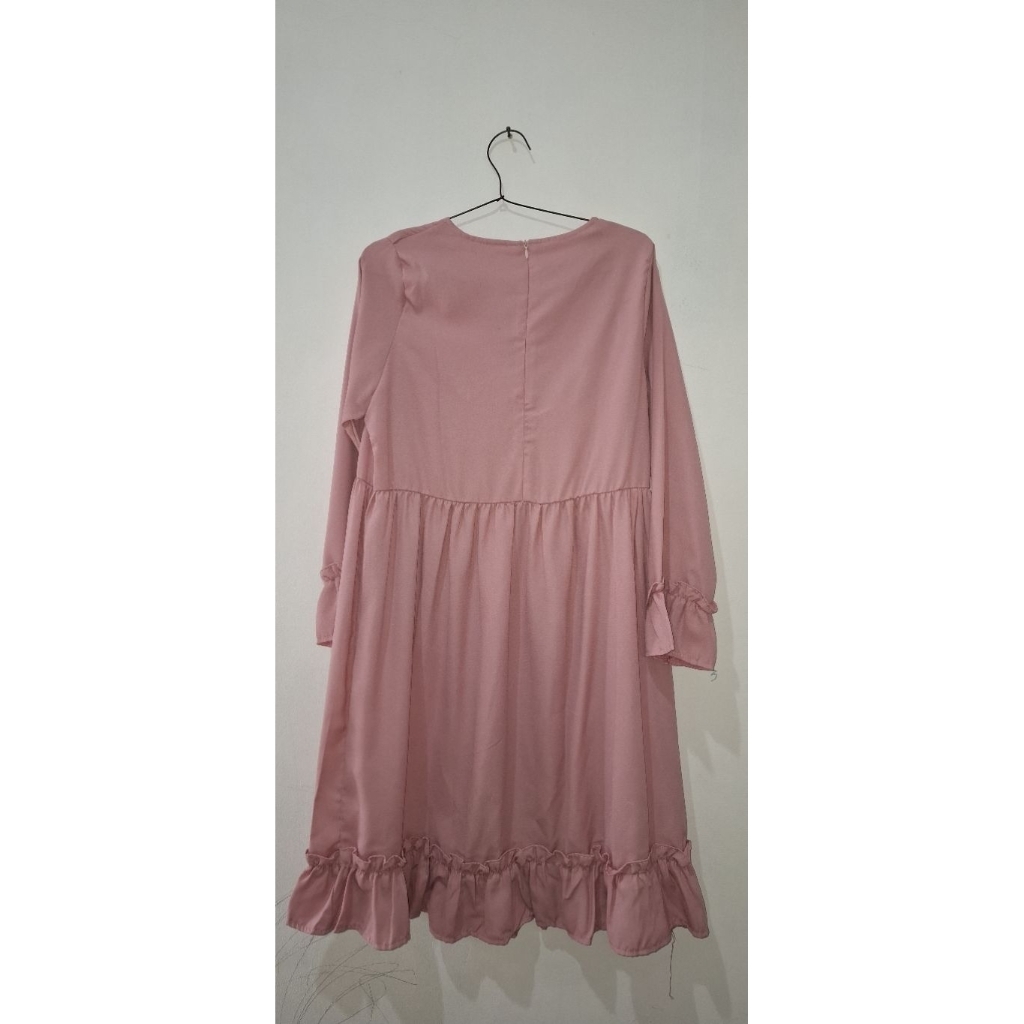 Atasan Tunik Payet Pink