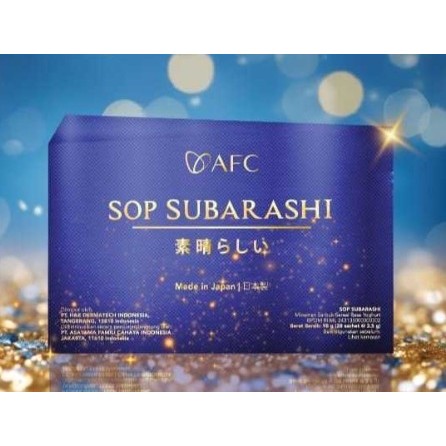 ASLI AFC SOP SUBARASHII ISI 28 SACHET