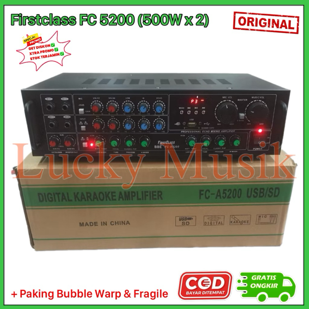 AMPLIFIER FIRSTCLASS FC A5200 AMPLI FIRSTCLASS FC A 5200 FCA5200 USB SD amplifier fc 5200 ampli 500x