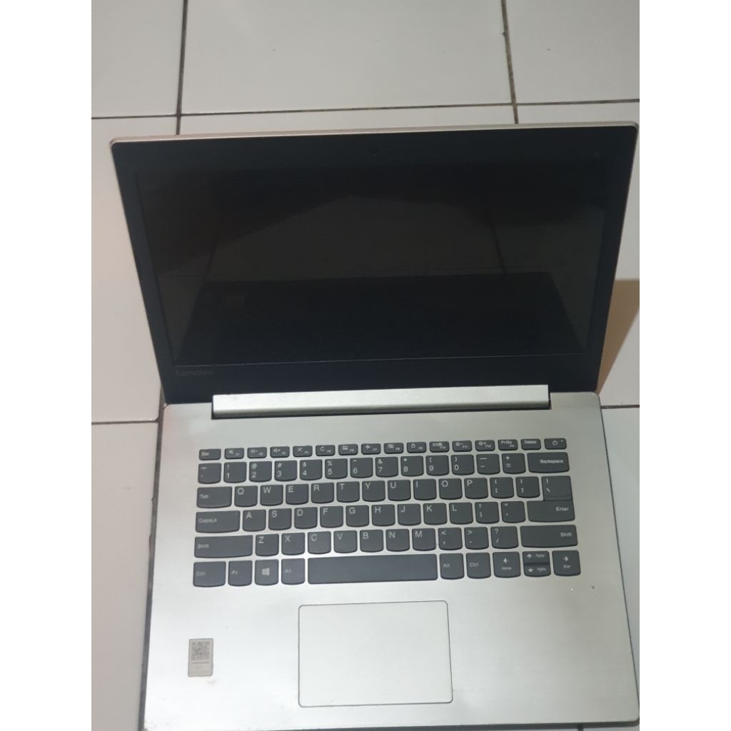 case kesing laptop Lenovo Ideapad 320/330 Fullset Silver