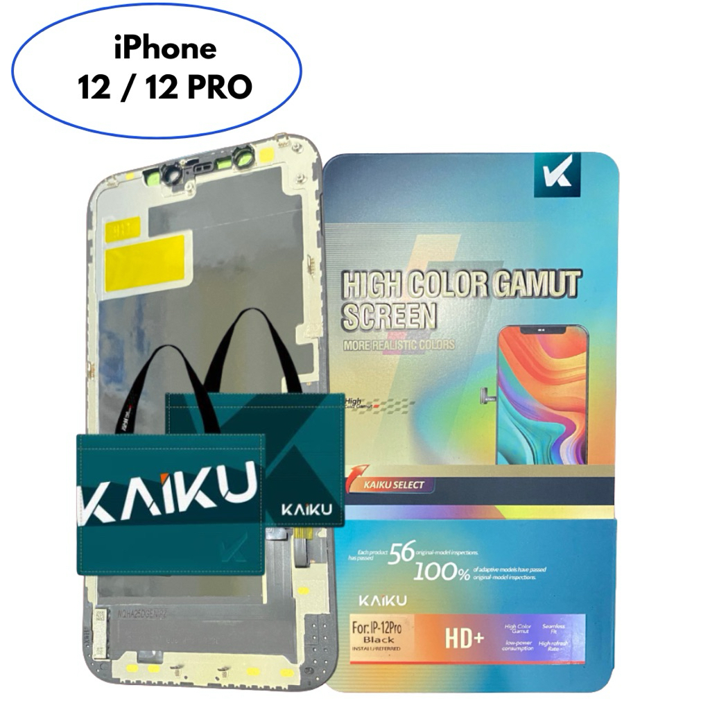 LCD ORIGINAL IPHONE 12 / IPHONE 12 PRO FULLSET BLACK