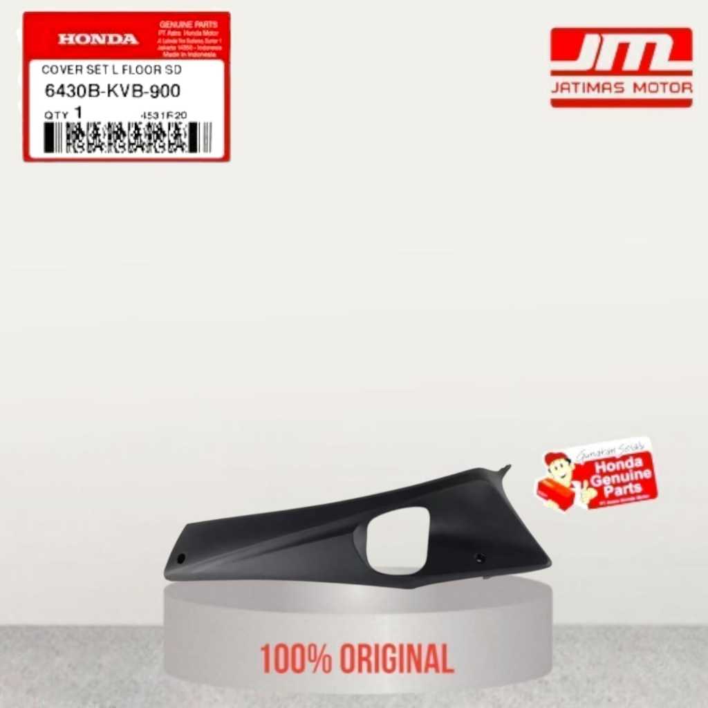6430A-KVB-900 6430B-KVB-900 Cover dek bawah pijakan kaki vario 110 cw karbu
