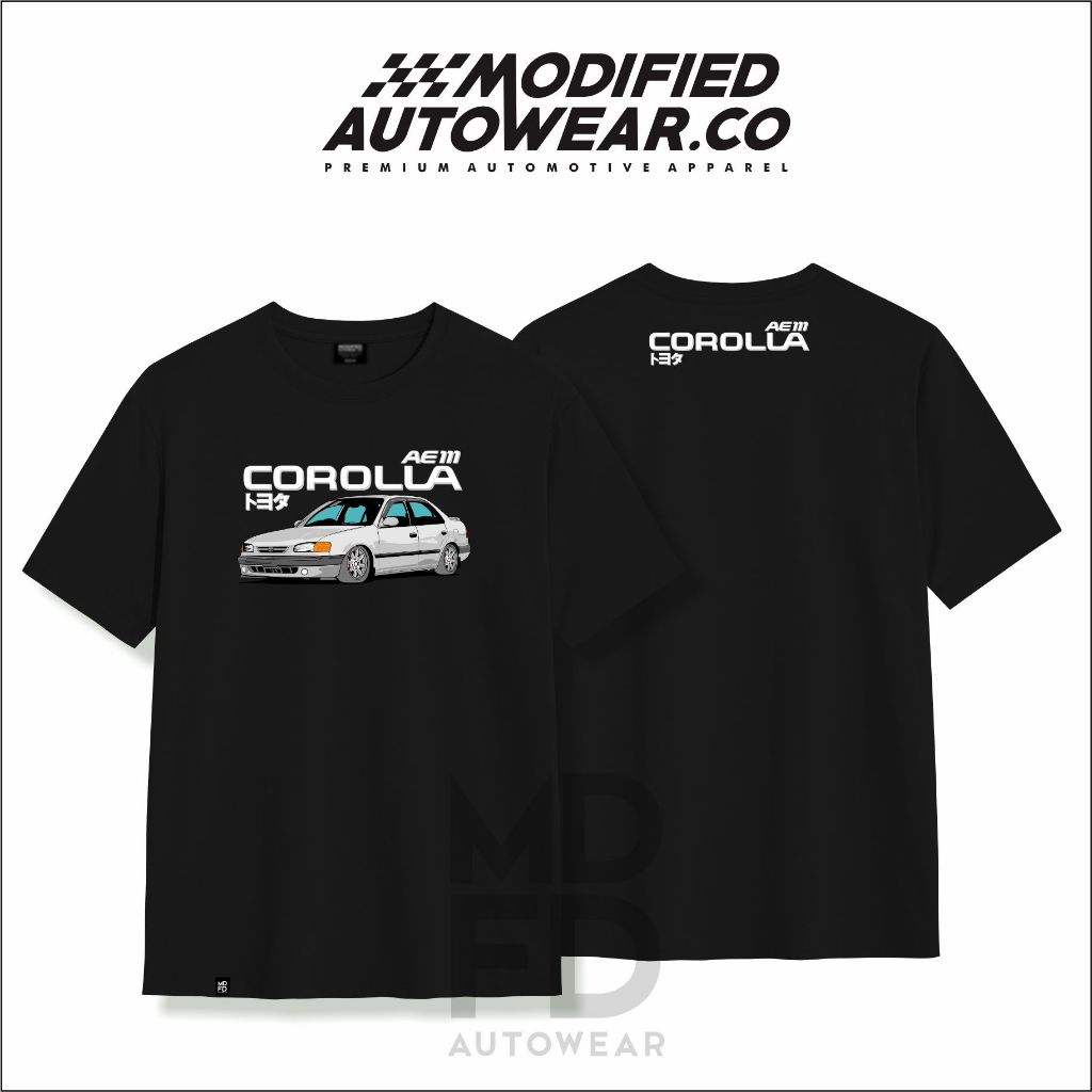kaos toyota corolla ae111 corolla modified autowear premium bahantebal kaps pria kaos corolla ae111
