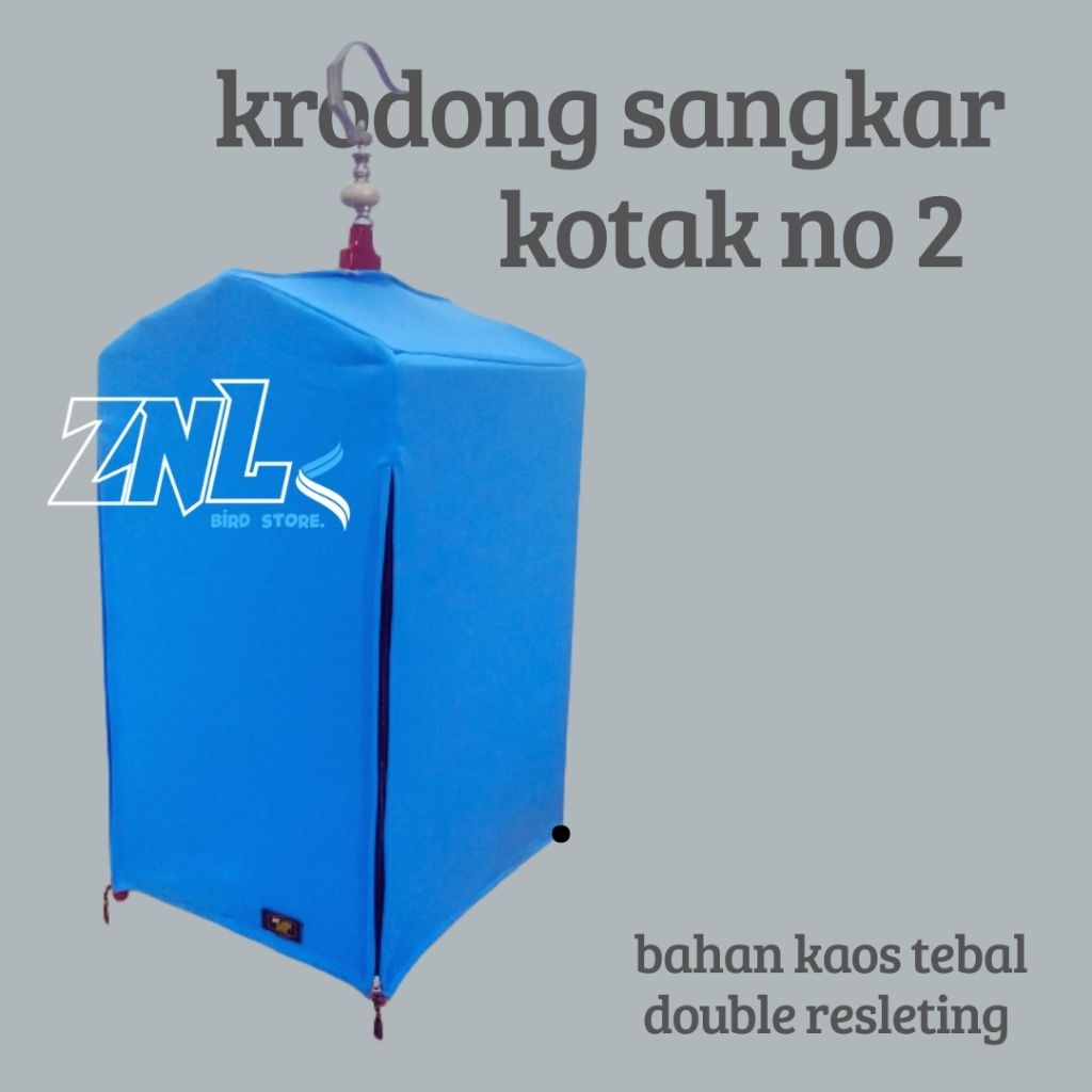 krodong sangkar kotak no 2 bahan tebal double resleting