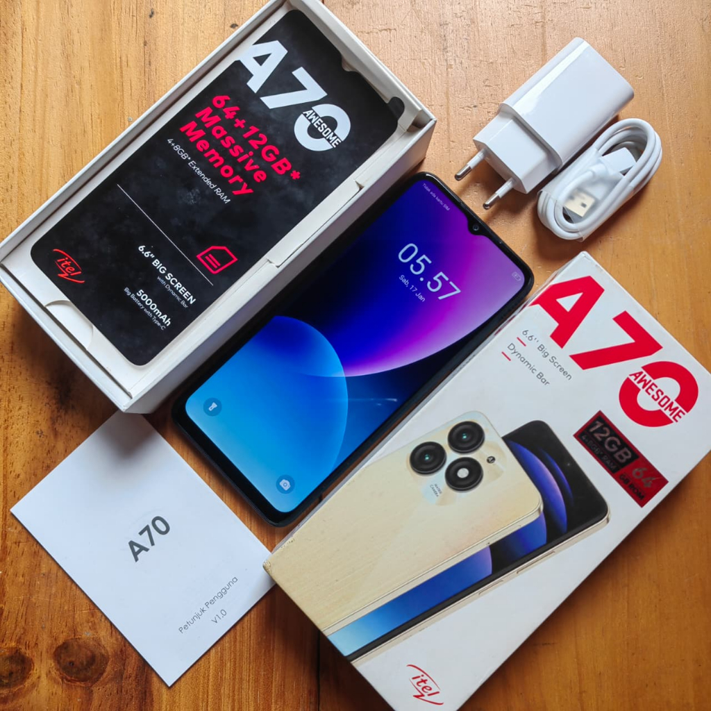 ITEL A70 SECOND 4/64GB HP SECOND HP SEKEN HP BEKAS HP MURAH