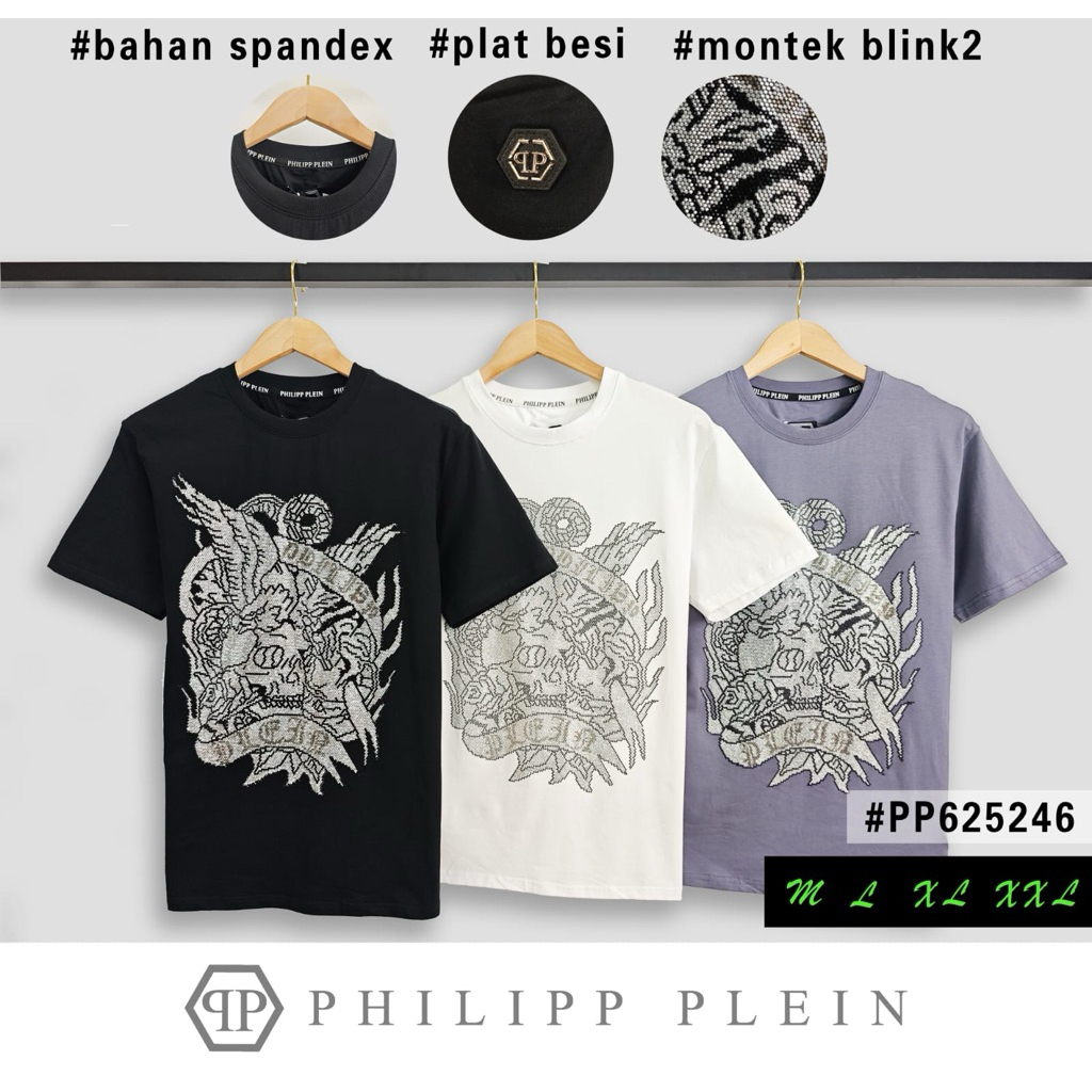 Kaos pria PL625246 Premium import kaos pria unisex premium bahan katun spandex import kaos lengan pe