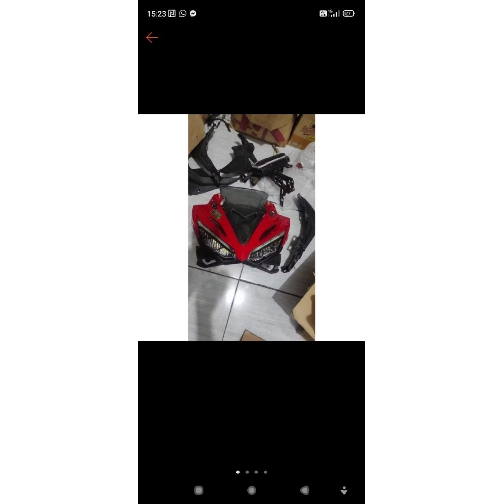 Headlamp reflektor batok kepala lampu depan cbr 150 facelift  original k45g