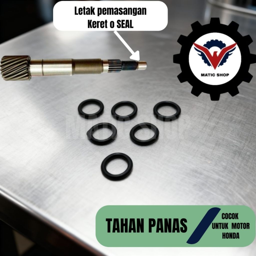 karet o ring as pully