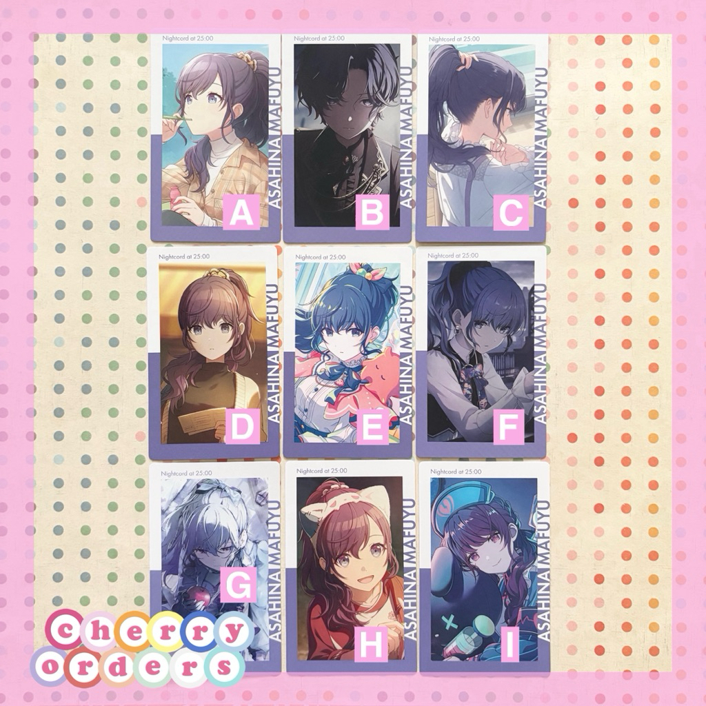 Project SEKAI ePick Card 25-ji, Nightcord de. Mafuyu