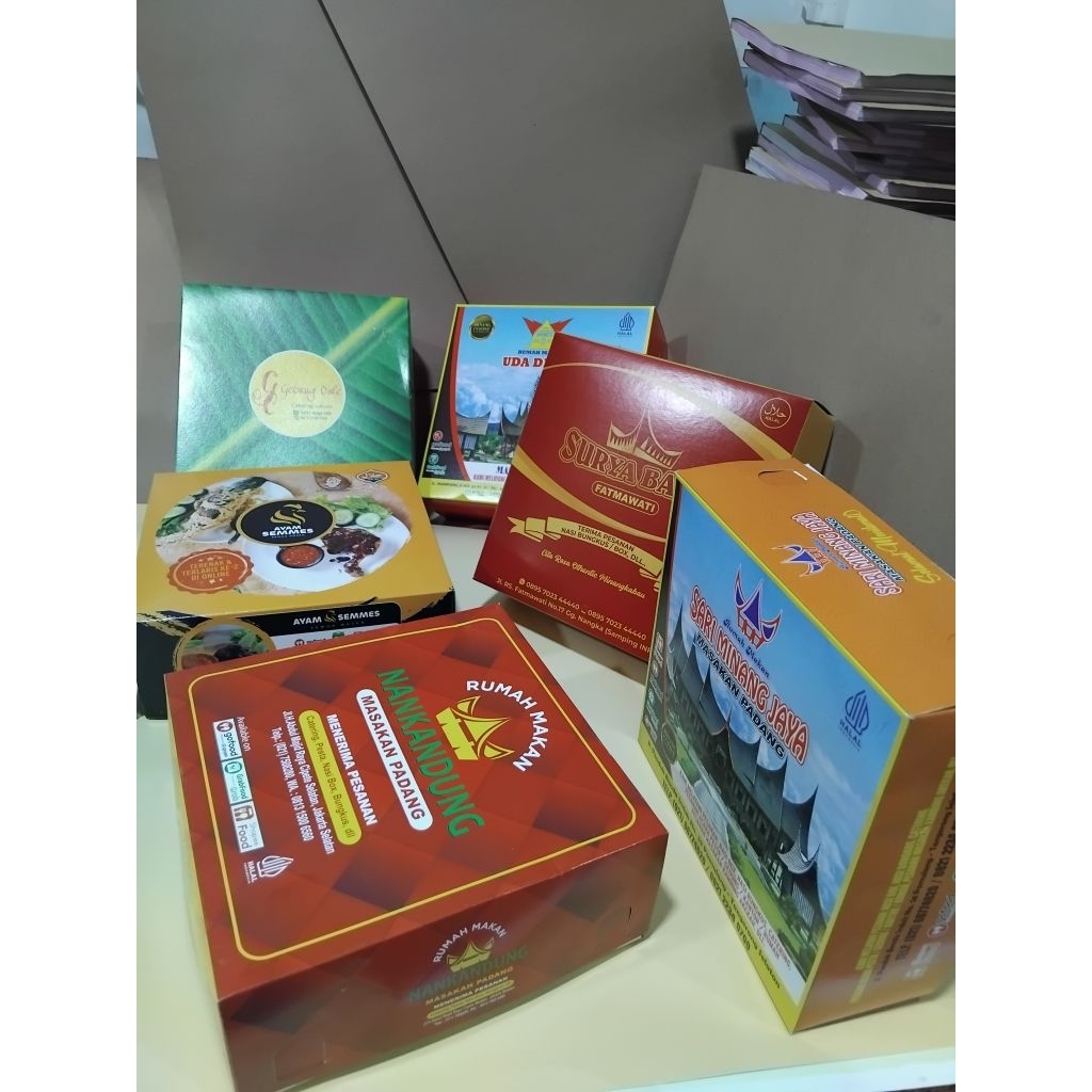 COTUM BOK NASI KOTAK PADANG BAHAN SUPERTEBAL