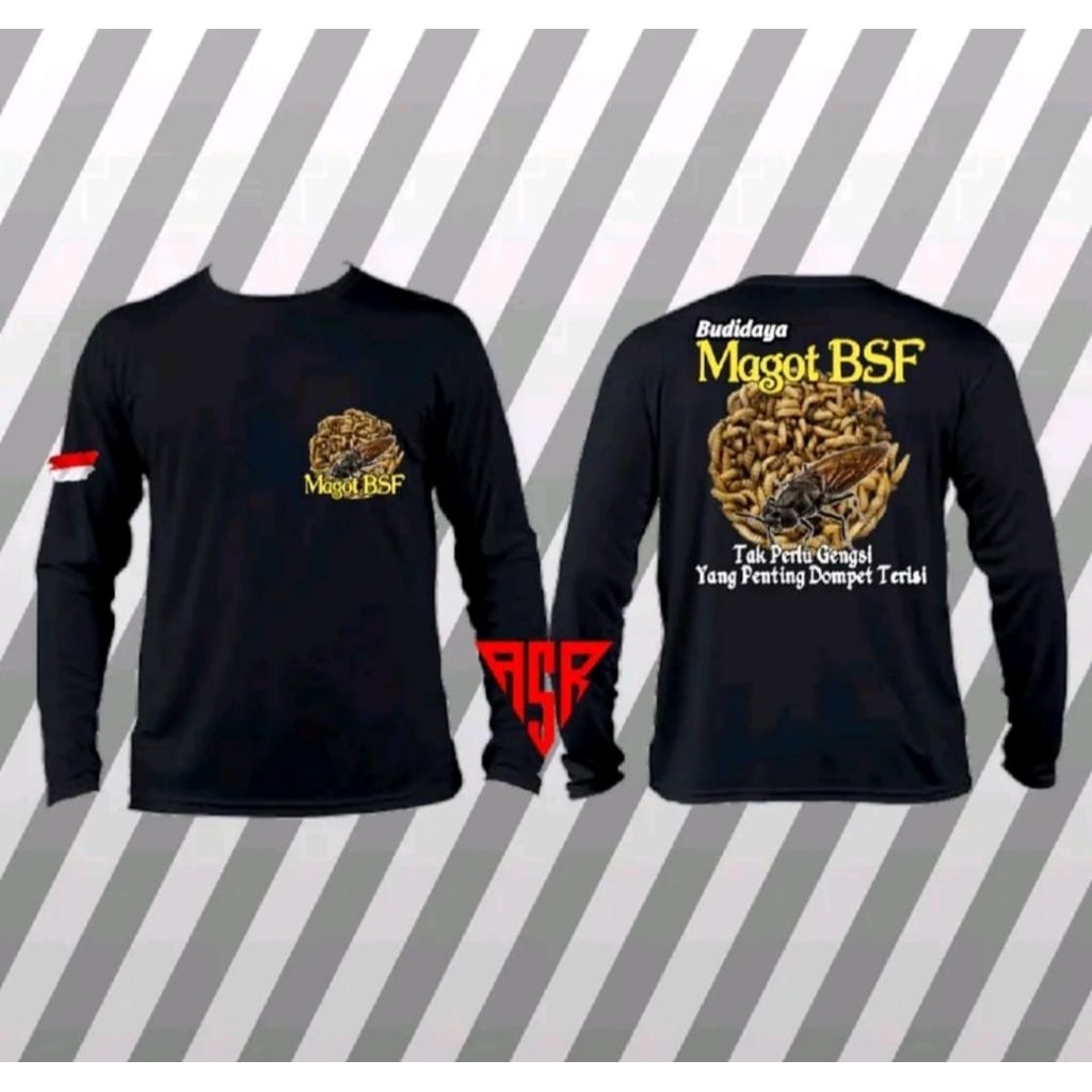 Kaos Panjang Budidaya Mogot Bsf