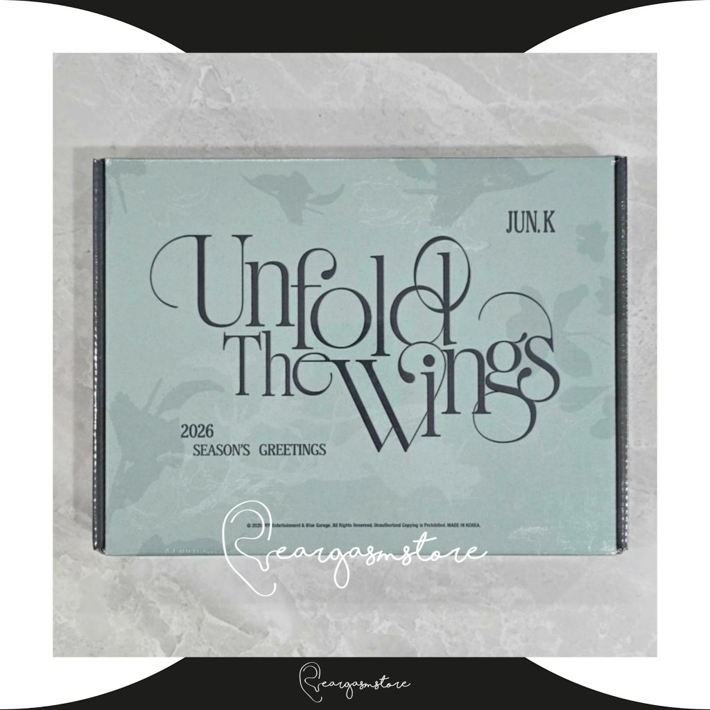 (PLSN PO) JUN.K / JUNK / NICHKHUN / JANG WOOYOUNG (2PM) - 2026 SEASON’S GREETINGS (FANS SHOP / MUSIC