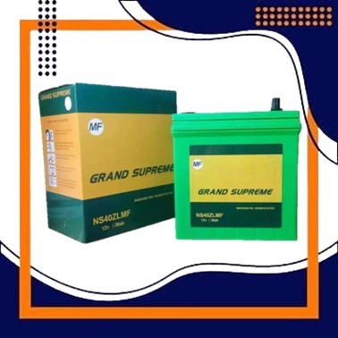 (KHUSUS PULAU JAWA) GS AKI NS40ZL GRAND SUPREME ACCU  MOBIL CALYA, SIGRA, BRIO, AYLA, JAZZ MAINTENAN