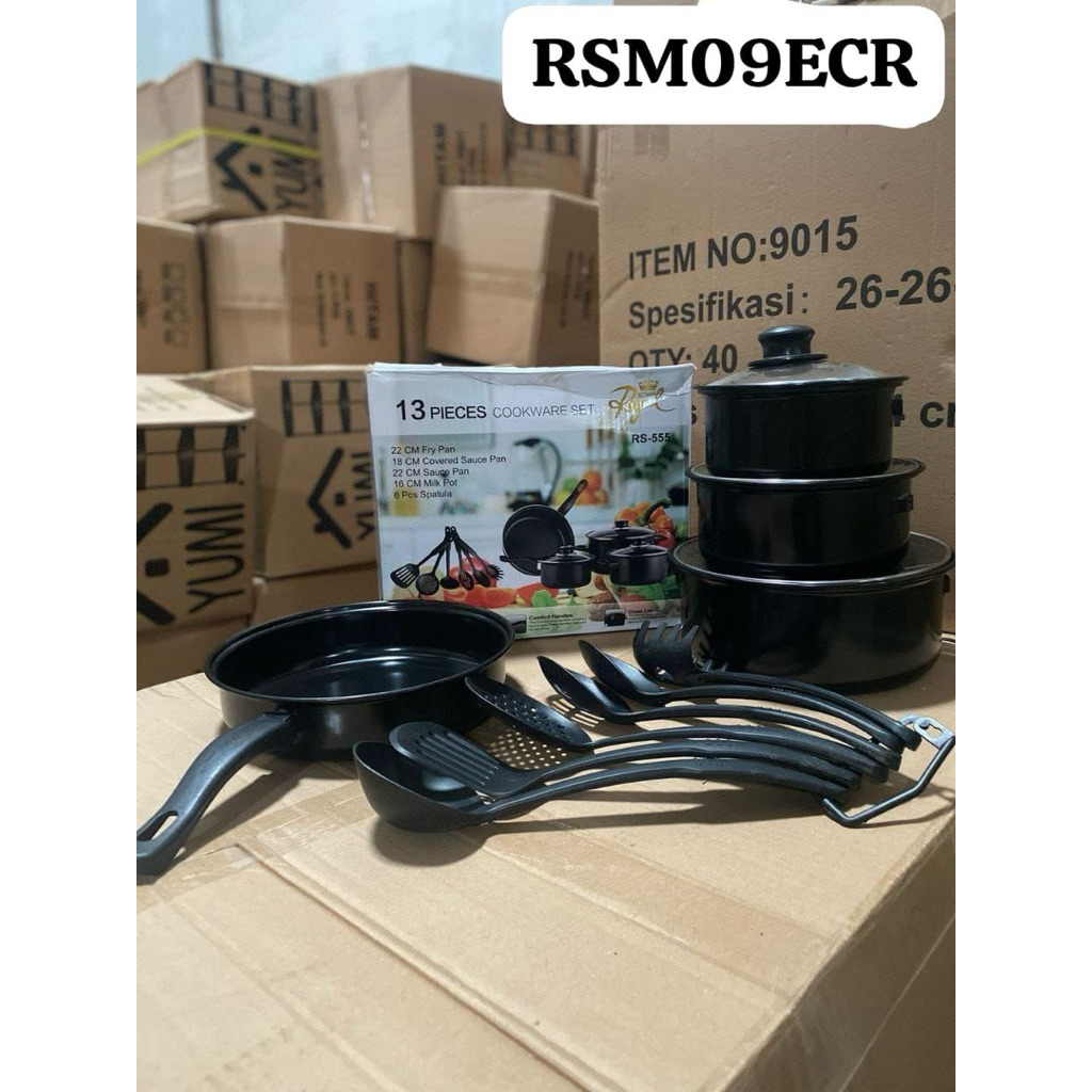 STAR ROYAL GINGA COOKWARE SET RS-555