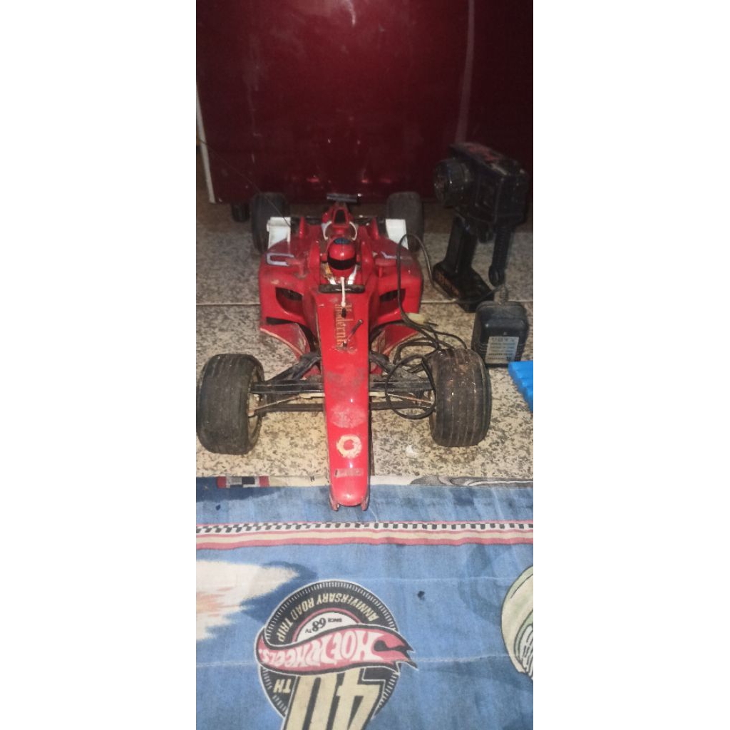 mainan bekas rc formula f1 junk