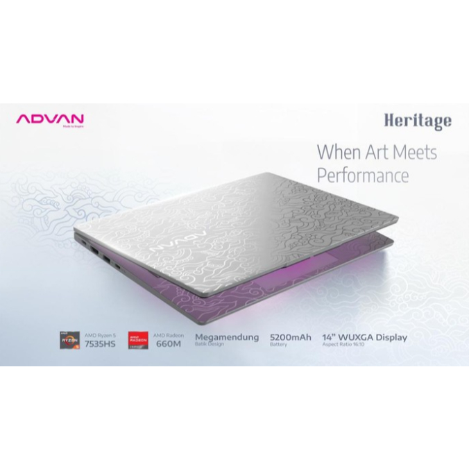 LAPTOP ADVAN WORKPLUS HERITAGE BATIK