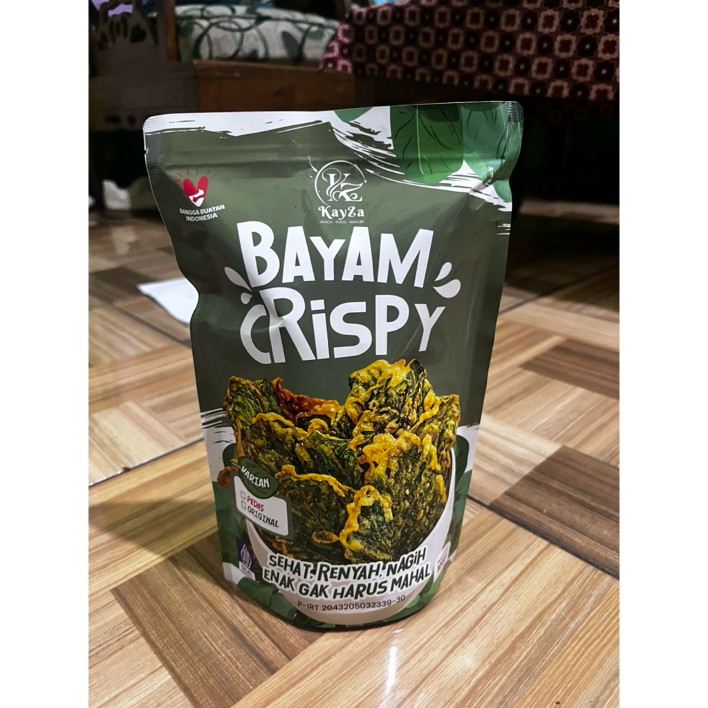 Bayam Krispi / Keripik Bayam