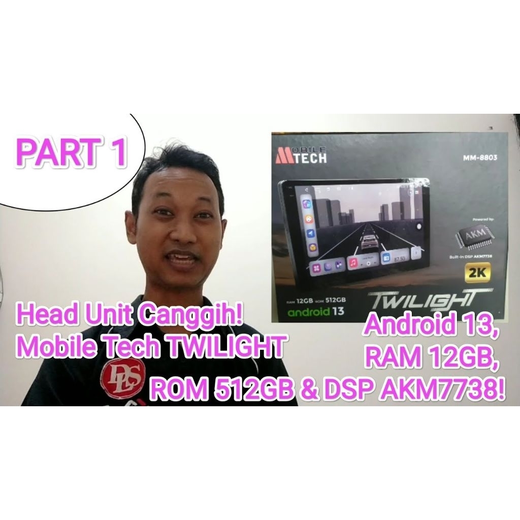 Head Unit Android MTech Twilight