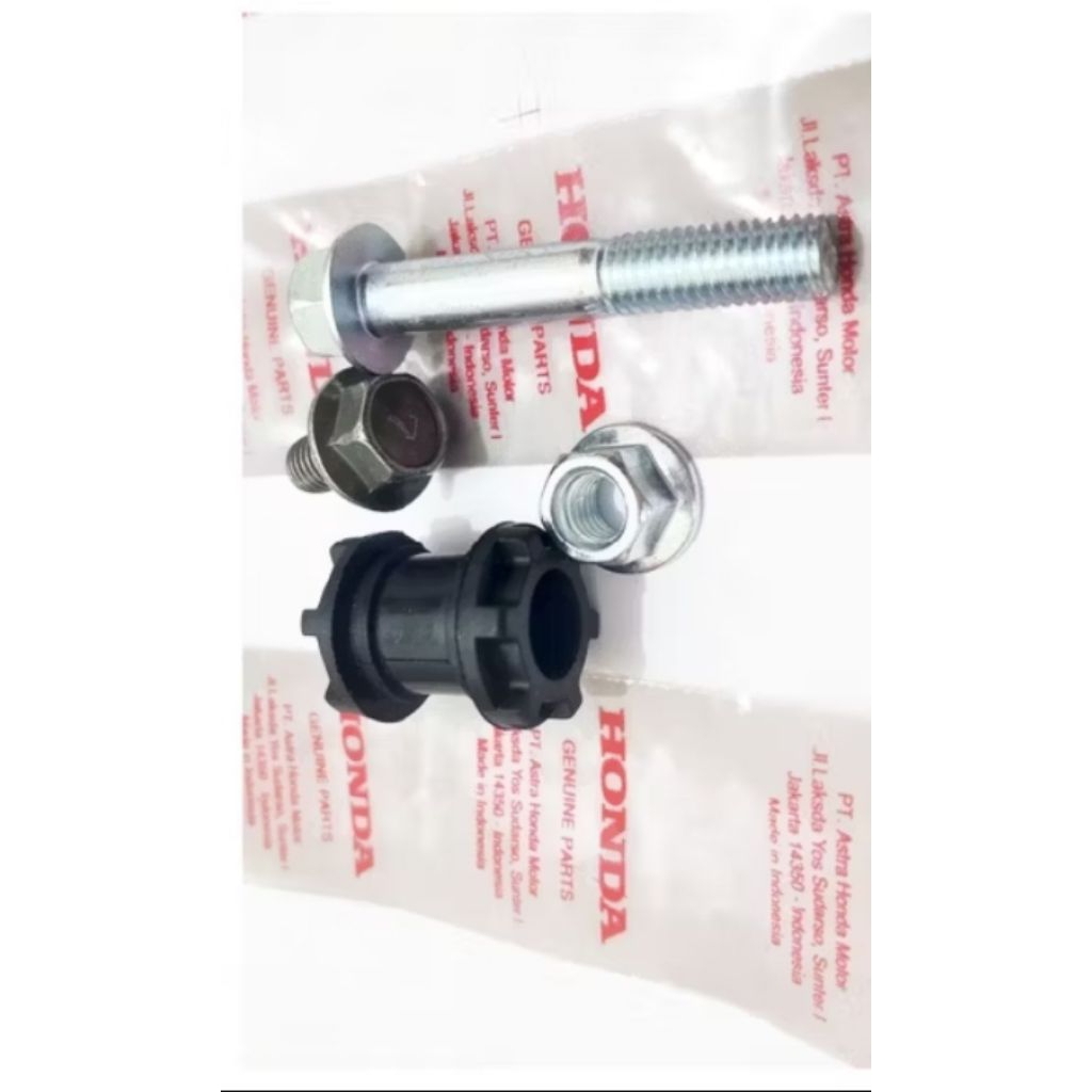 baut kenalpot Supra x 125 fi set karet mur