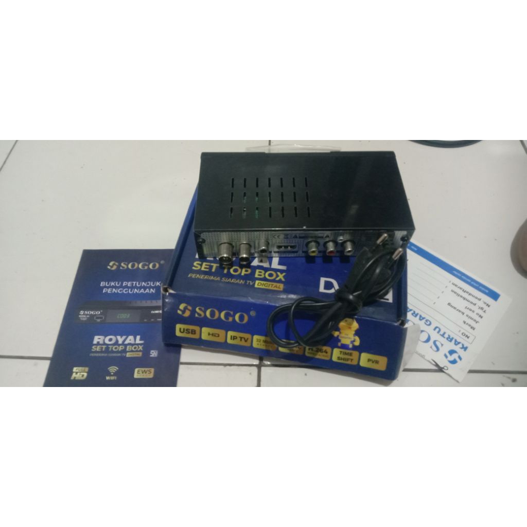 stb. merex sogo masih mulus unit mati kelengkapan sesuai foto