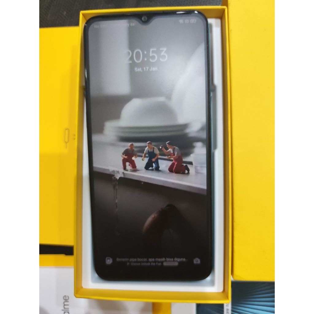 REALME 5i 4/64 Bonus Charger second fullset ori