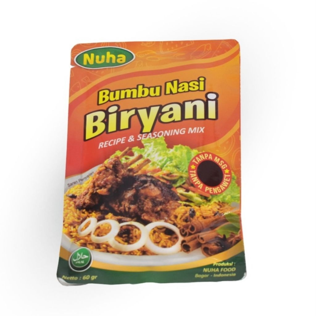 Bumbu Instan Nasi Biryani Ayam dan Kambing Bumbu Restoran Asli