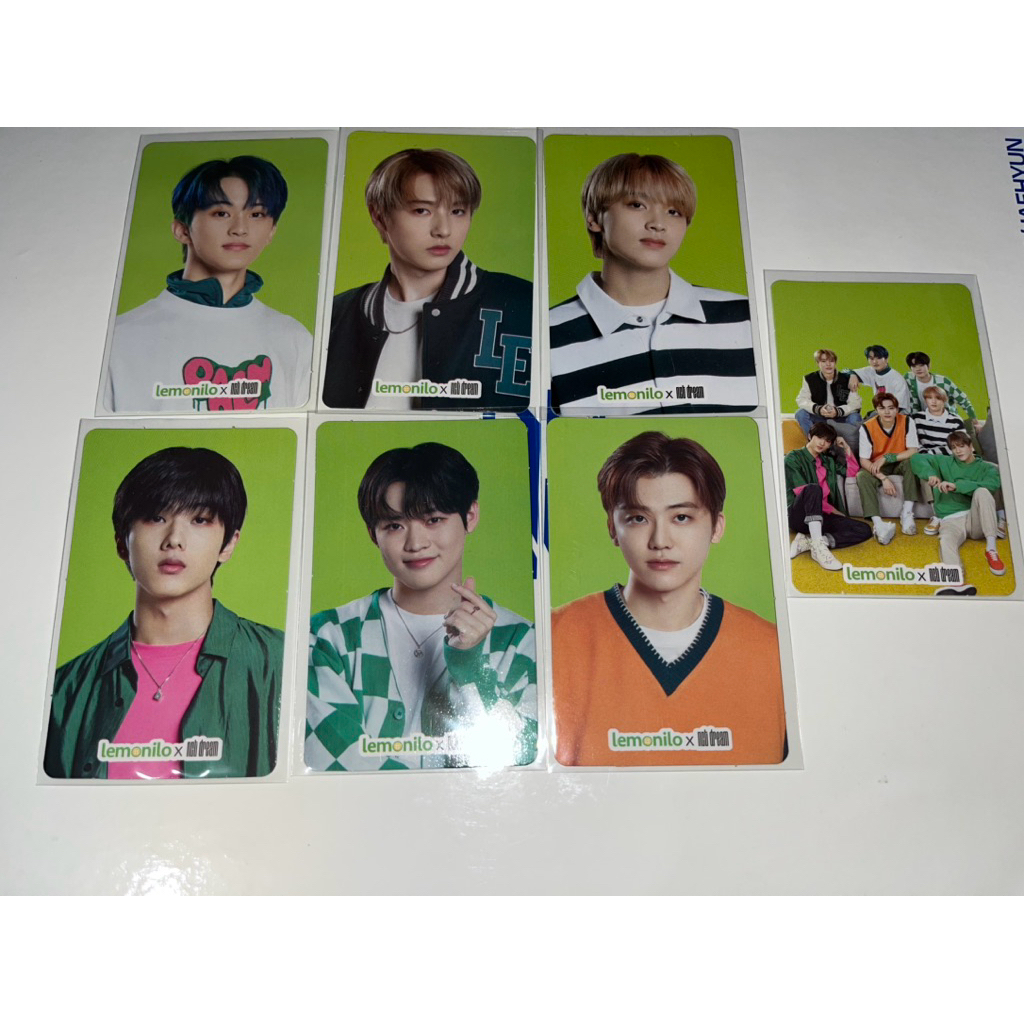 Official Photocard NCT DREAM x Lemonilo Promo CF (Rare)