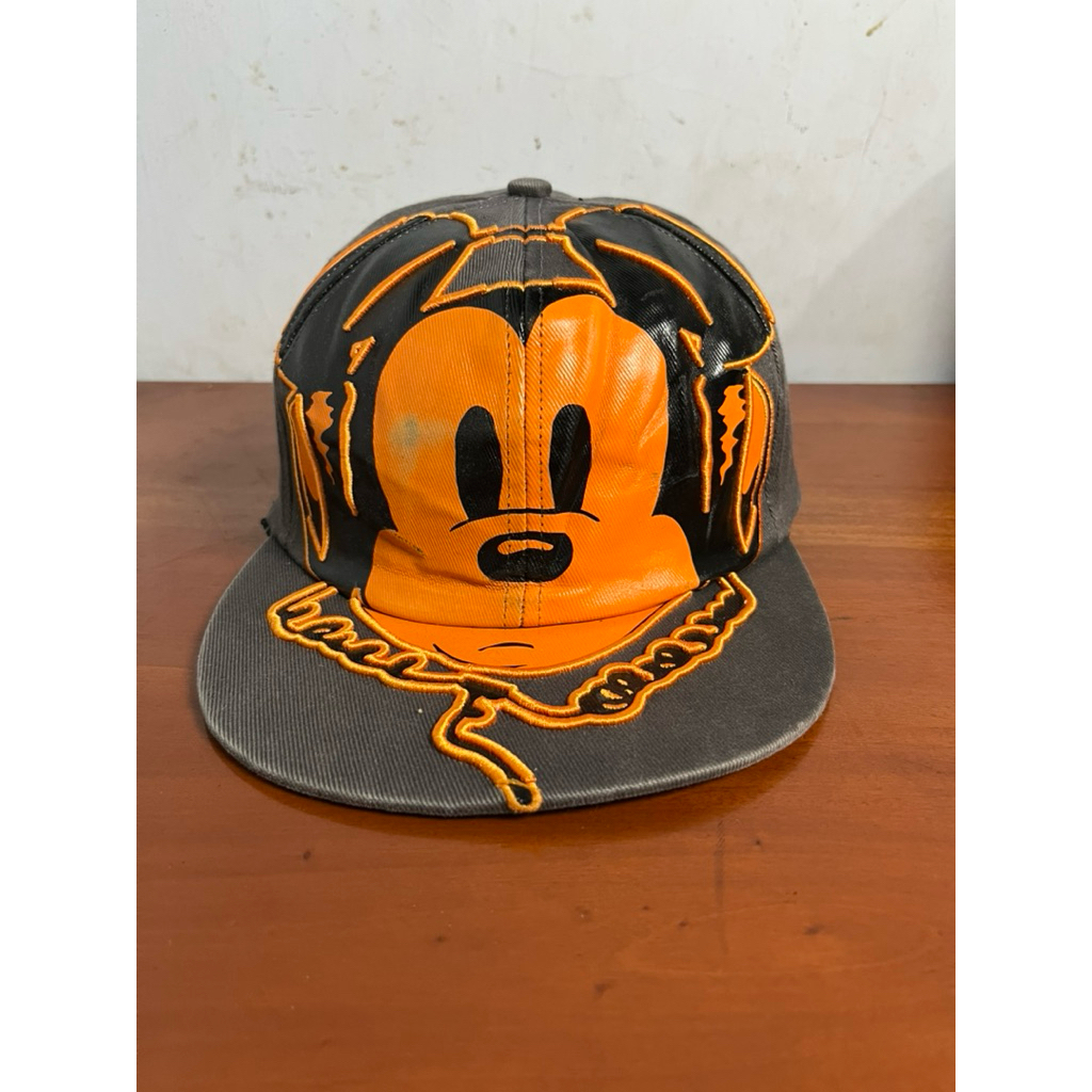 topi disney monster  logo bordir original second