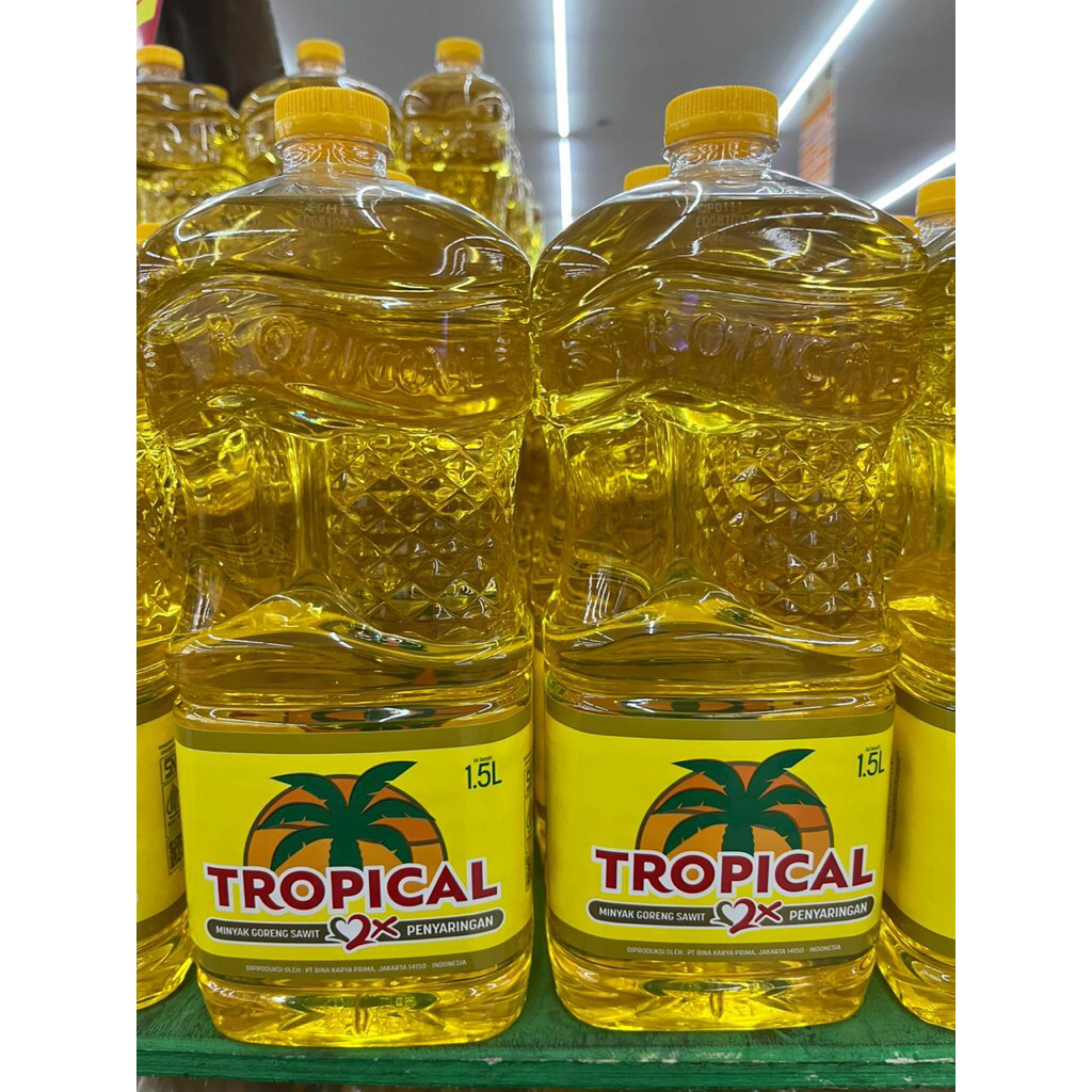 Minyak Tropical 1.500 ml / Minyak Tropical 1.5 liter