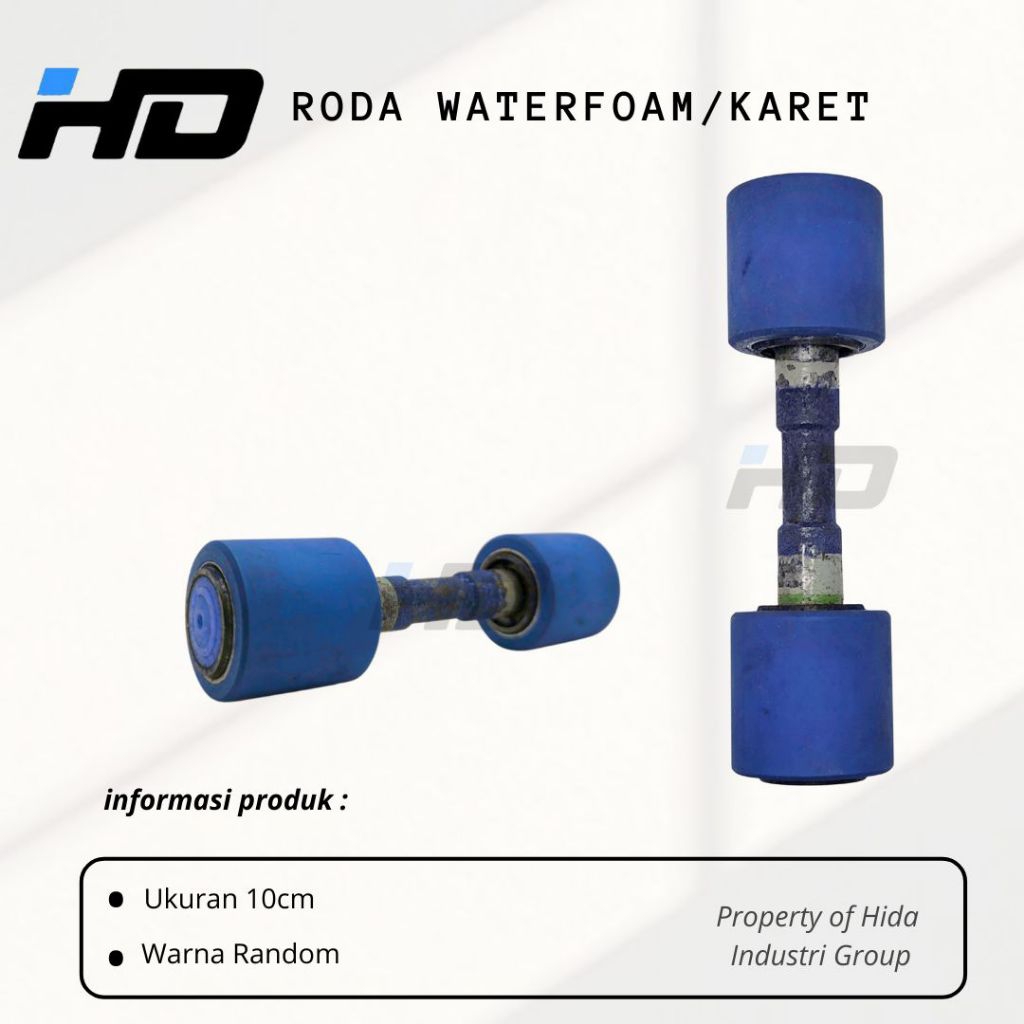 (GROSIR)Watterfoam Roller Pintu Pagar Pengaman Pintu Dorong//Roda Pagar Waterfom/Waterfom Karet Roda